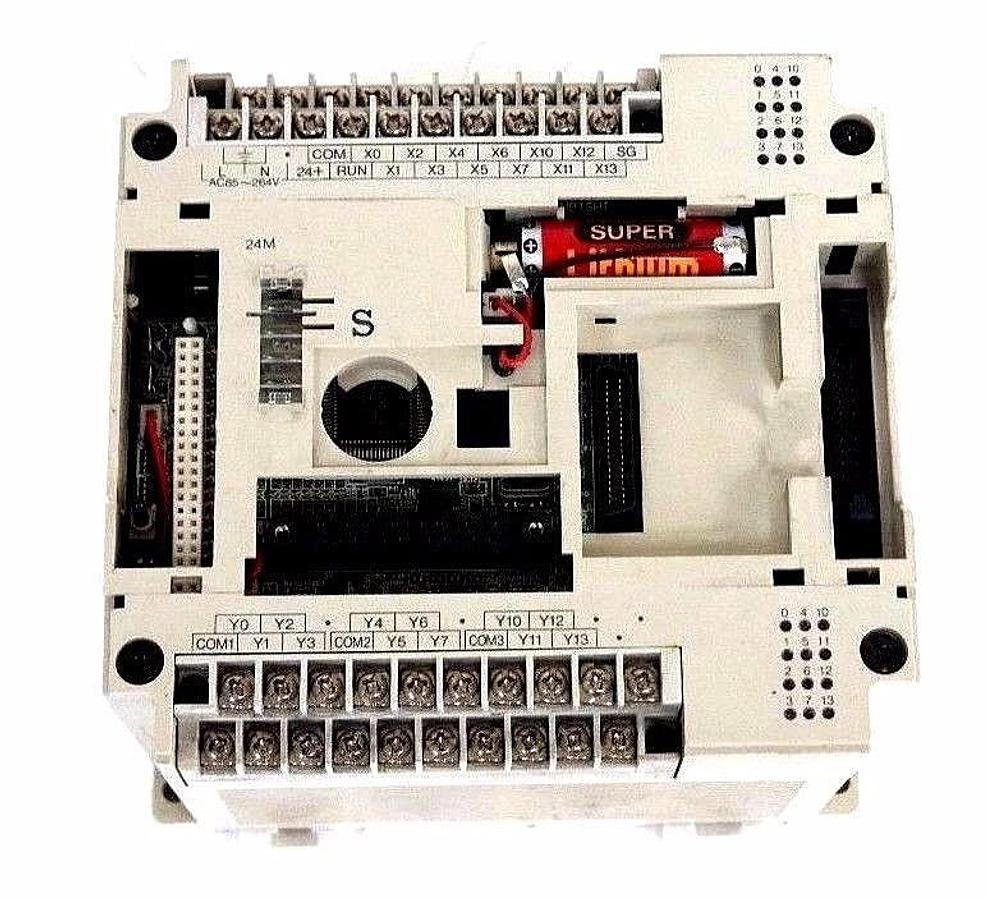 Used MITSUBISHI MELSEC FX2-24MS TRIAC UNIT PROGRAMMABLE CONTROLLER FX2-24MS