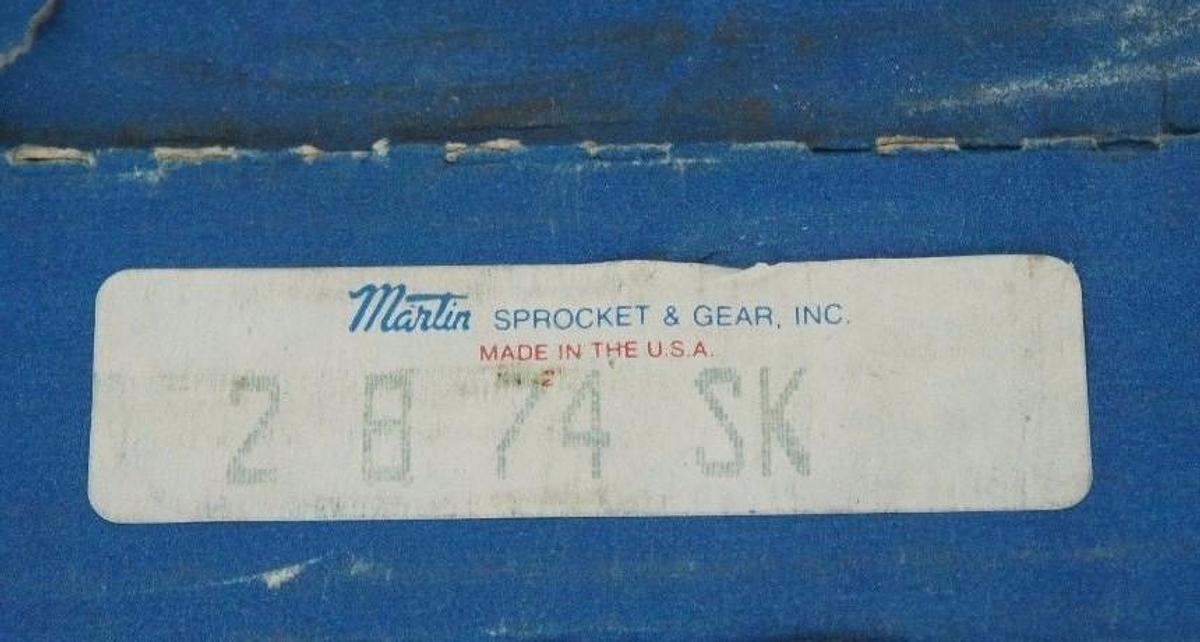 Used NIB MARTIN 2B74SK STANDARD MOUNTING ASSEMBLY 2B7-4SK 2-B-74-SK