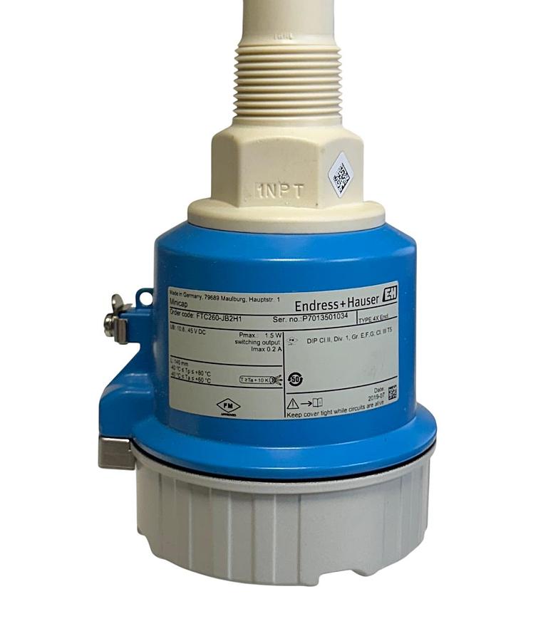 Used ENDRESS+HAUSER FTC260-JB2H1 / 943220-9000 Minicap FTC 260 LEVEL SENSOR NSMP