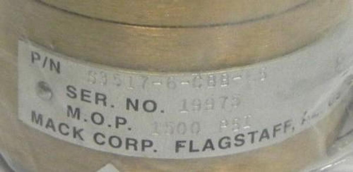 NEW MACK S3517-6-CBB-LS VALVE S35176CBBLS