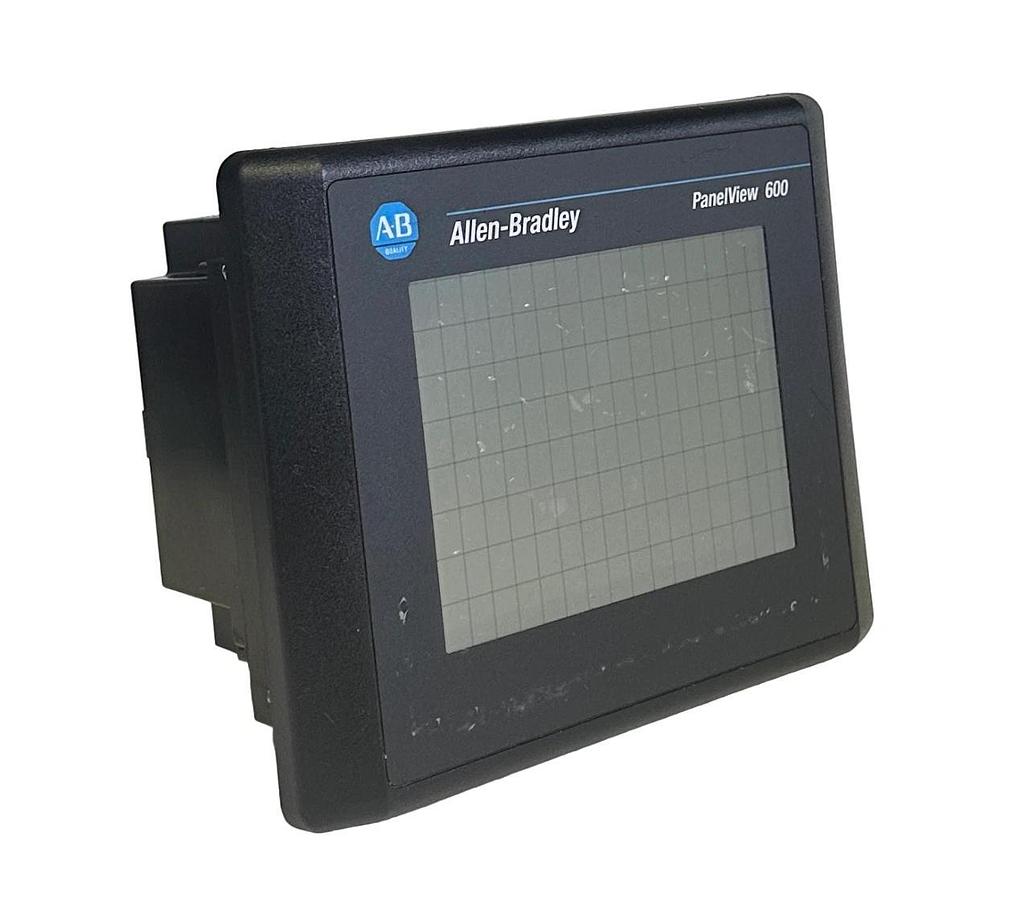 Used ALLEN BRADLEY 2711-T6C10L1 /B PanelView 600 TOUCH DeviceNet 24VDC COLOR RS-232