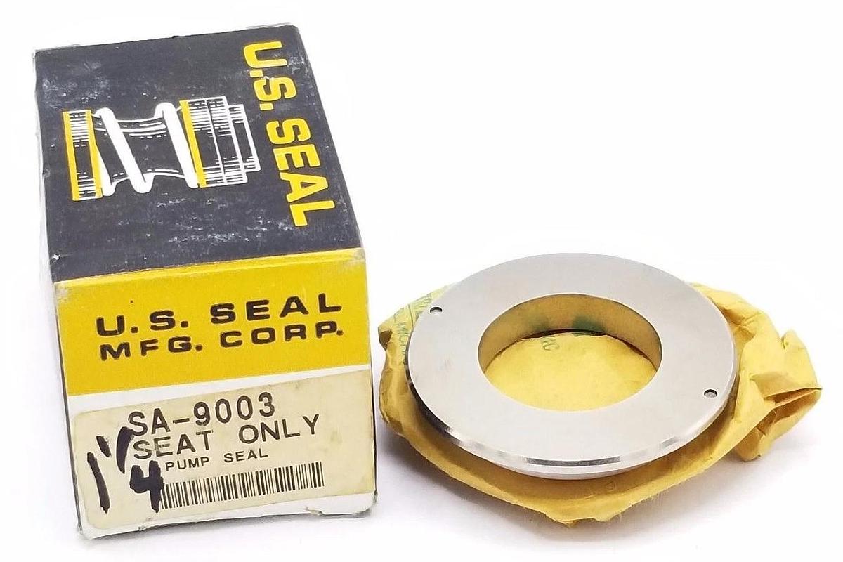 Used NIB U.S. SEAL MFG. CORP. SA-9003 SEAT ONLY PUMP SEAL SA9003, SIZE 1-1/4''