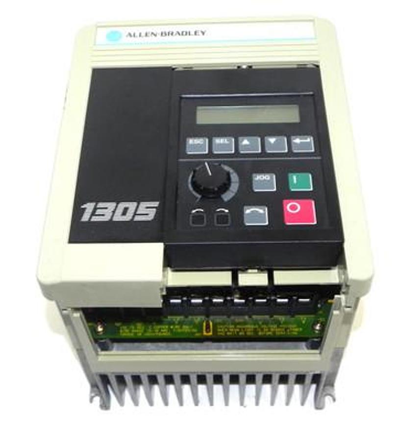 Used ALLEN BRADLEY 1305-BA04A DRIVE 380-460V W/ 1201-HA1 PROGRAMMING TERMINAL