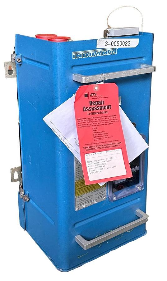 Refurbished REPAIRED INDRAMAT DSC 3.1-100-115V / DSC31100115V SERVO DRIVE CONTROLLER AMP