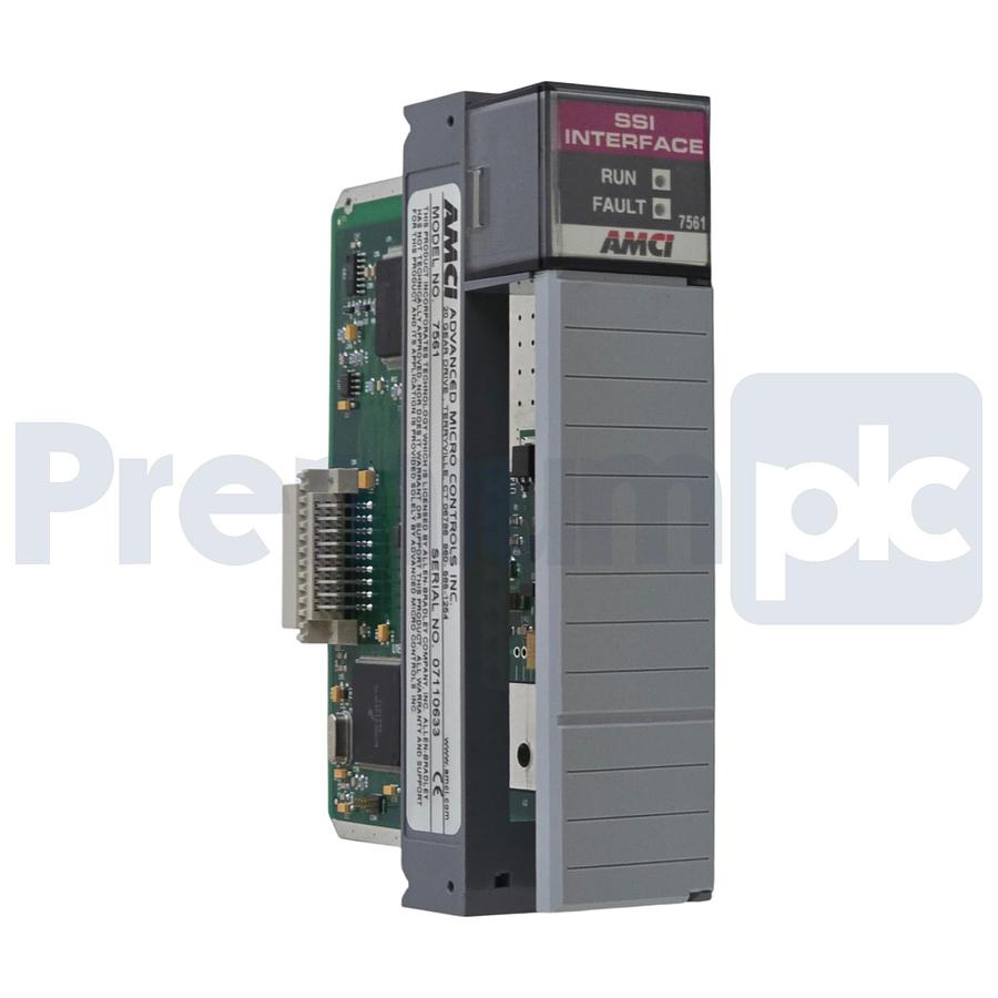 Used AMCI 7561 SSI Interface Module 1-Ch for Allen Bradley SLC 500 I/O Module XLNT