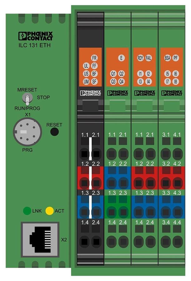 Used Phoenix Contact ILC 131 ETH | ILC131ETH Inline I/O Controller 2700973 NSFS