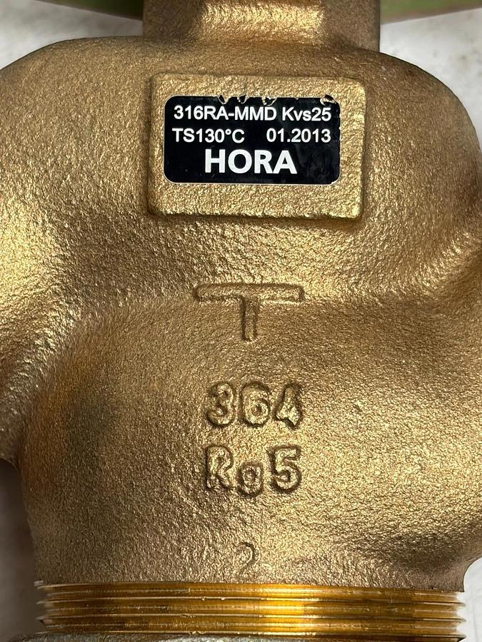 Hora MC100/230-A50 Electric Actuator 316RA-MMD 3-Way Mixing Valve 1.5"