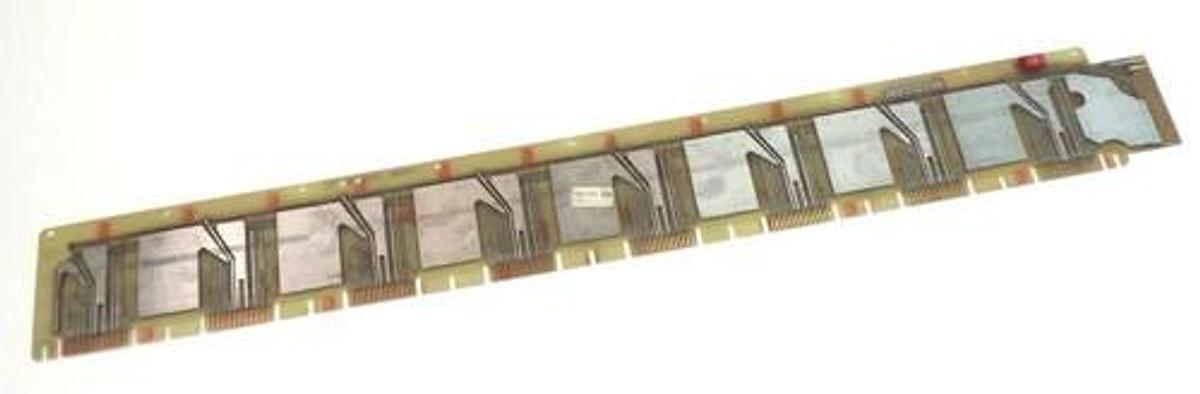 Used MODICON PCBJ512 CARD PC BOARD BACKPLANE ASSY. J512 REV. B