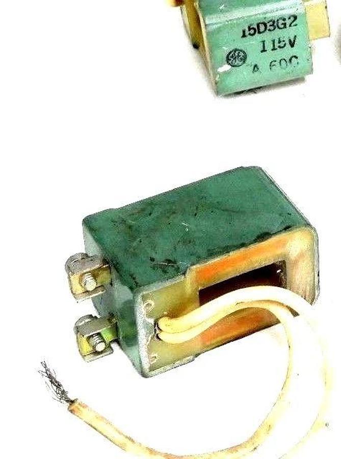 Used LOT OF 4 GENERAL ELECTRIC 15D3G2 COILS 115V, 60HZ
