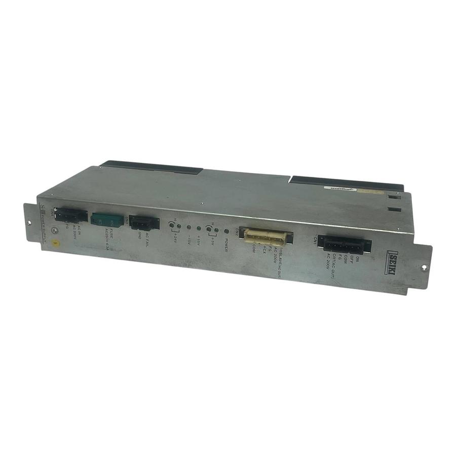Used Seiki S-III MPW-ED136 Power Supply Unit 200VAC 6.3A 15/24VDC