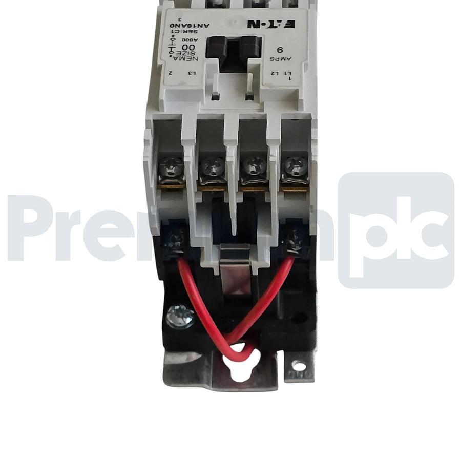 Eaton AN16AN0AC NEMA Size 00 Starter Freedom Series 9A 600V 3-P 120V-Coil NSNP