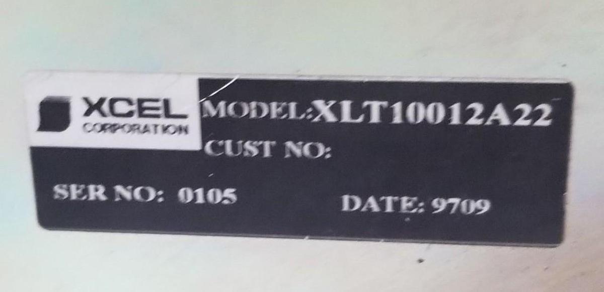 Used XCEL XLT10012A22 COLOR MONITOR SET AC 100V/250V, 50/60HZ