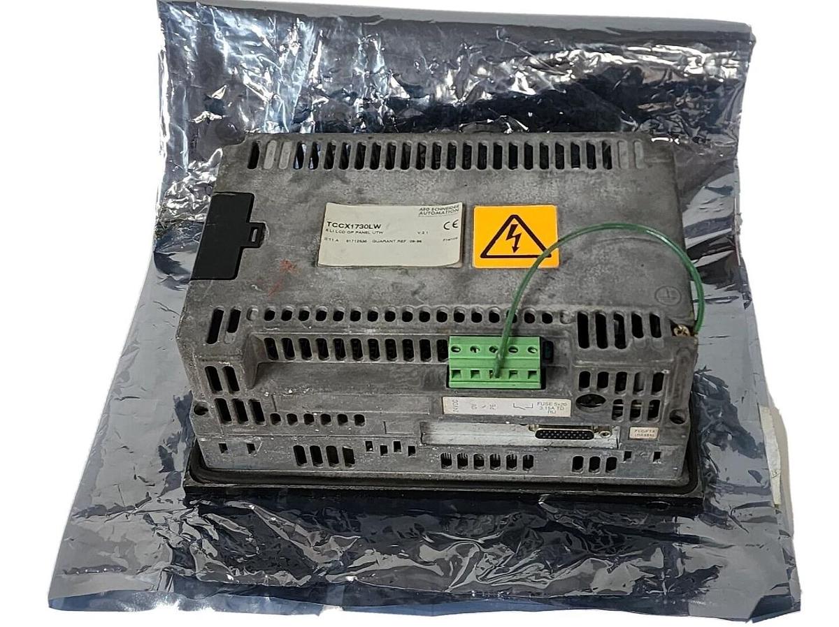 Used TELEMECANIQUE MODICON AEG AUTOMATION TCCX1730LW 8 LI LCD OP PANEL UTW