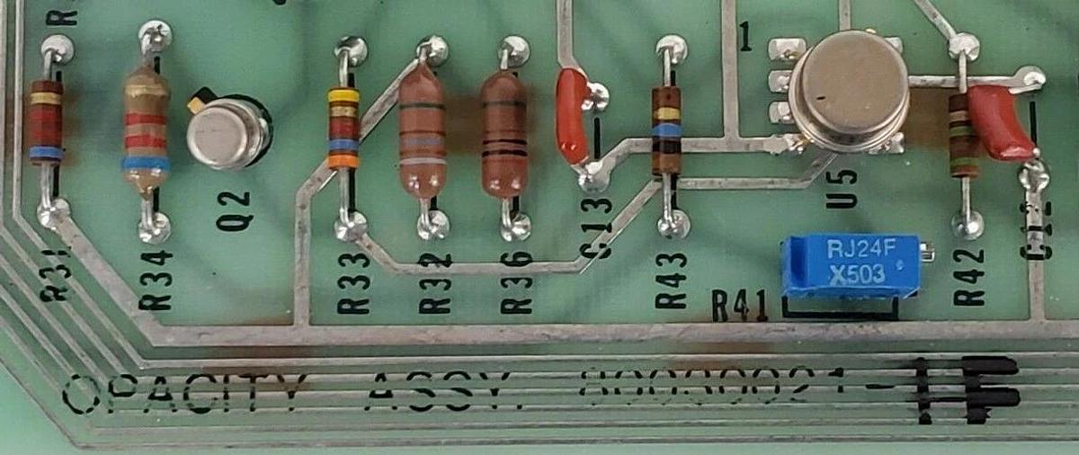 Used LEAR SIEGLER 800300211F OPACITY ASSY. 80030021-1F CIRCUIT BOARD, 80030019 REV. B