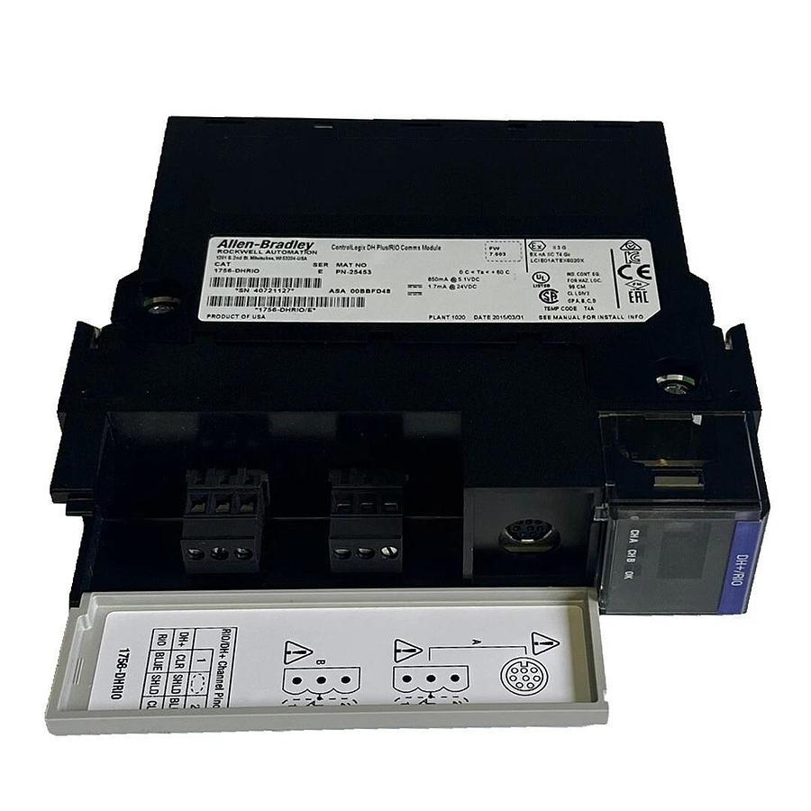 Used ALLEN BRADLEY 1756-DHRIO /E ControlLogix DH Plus/RIO COMMS MODULE 1756DHRIO