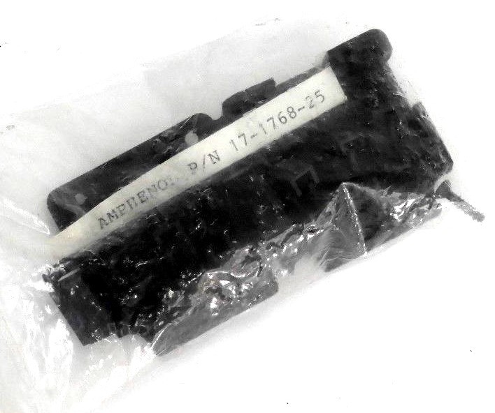 NEW AMPHENOL 17-1768-25 CONNECTOR ACCESSORY, BACKSHELL, 0.5in MAX CABLE DIA.