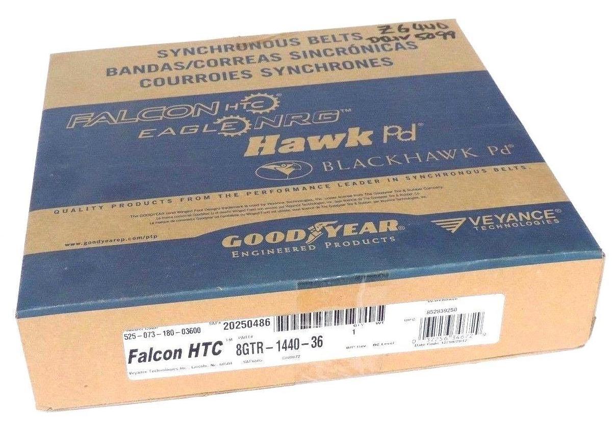NIB GOODYEAR ENGINEERED PRODUCTS 8GTR-1440-36 FALCON HTC BELT 8GTR144036
