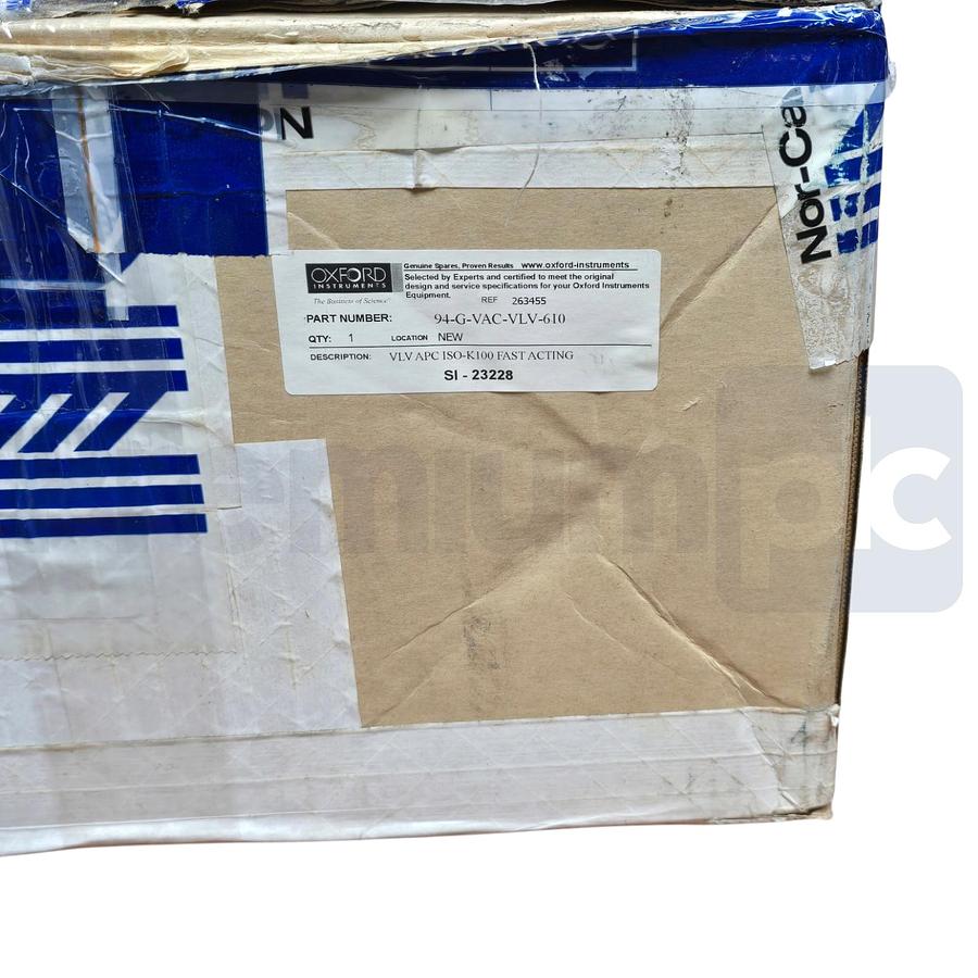 Used Nor-Cal TBV-IQA-400-ISO-100-S03 Intellisys Butterfly Valve 4" 94-G-VAC-VLV-610