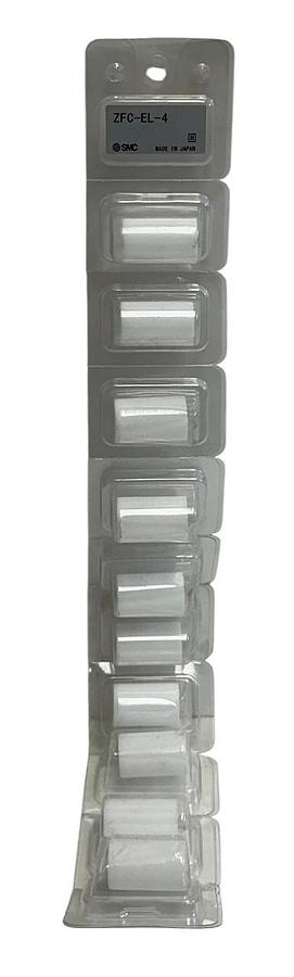 Used 10 SMC ZFC-EL-4 / ZFCEL4 PNEUMATIC ZFC FILTER ELEMENTS (10 PACK) NSMP