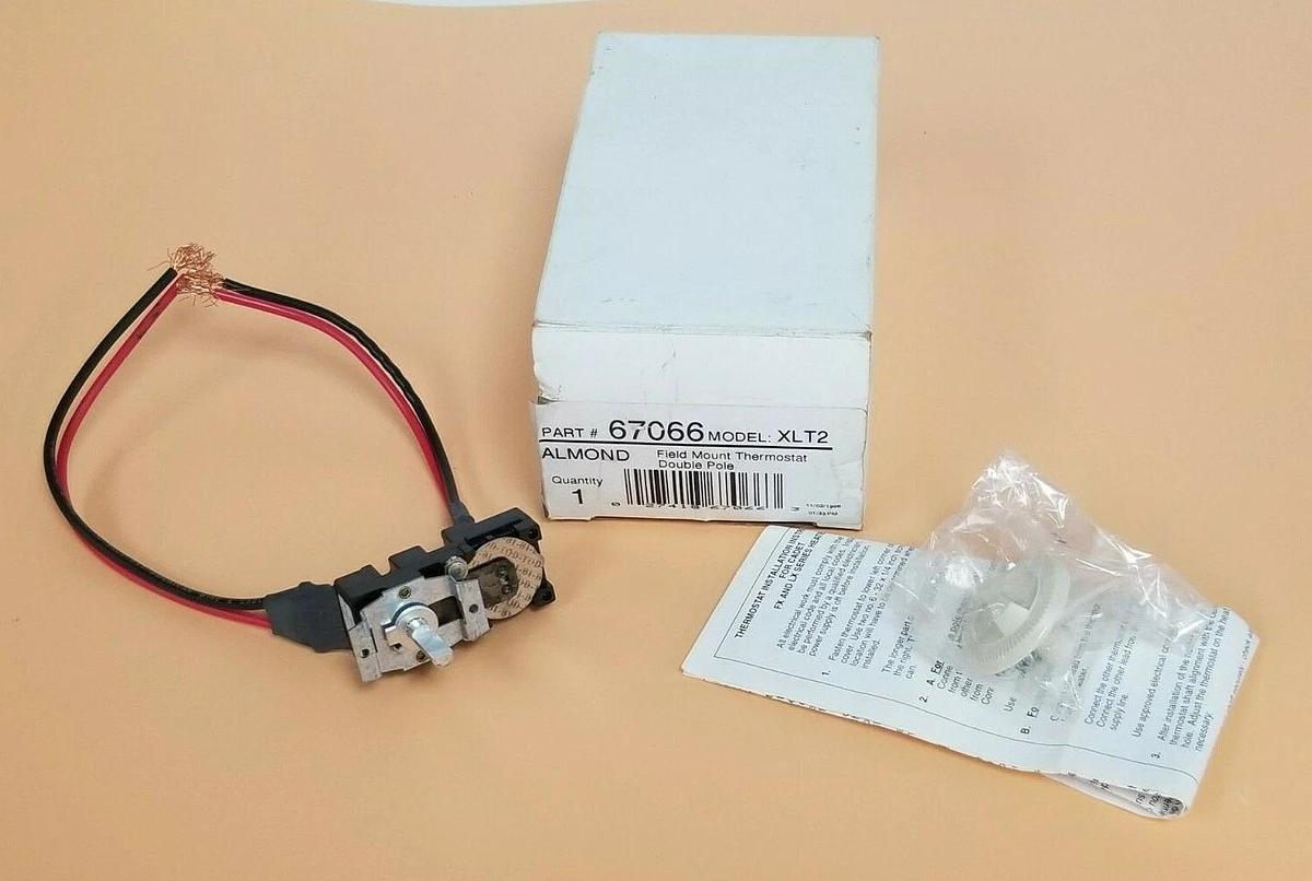 Used NIB CADET 67066 MODEL XLT2 FIELD MOUNT THERMOSTAT, DOUBLE POLE, 67066XLT2