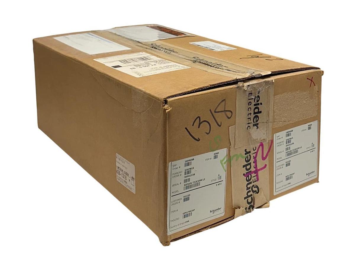 2 SCHNEIDER FOXBORO IGP10S-T22E1FM-L1 / IGP10ST22E1FML1 HART TRANSMITTERS NSMP