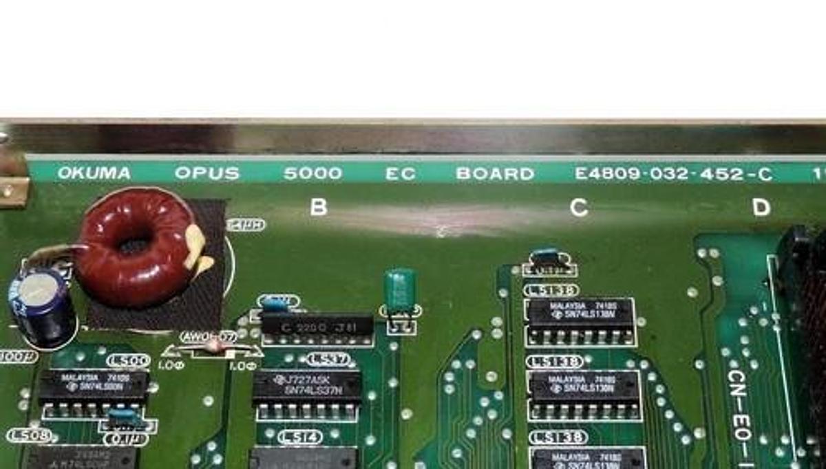 Used OKUMA E4809-032-452-C BOARD OPUS 5000 EC E4809032452C