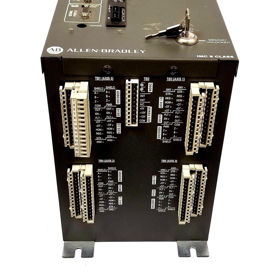 Used ALLEN BRADLEY 4100-212-R /D IMC S CLASS 2 AXIS MOTION CONTROLLER 4100212R
