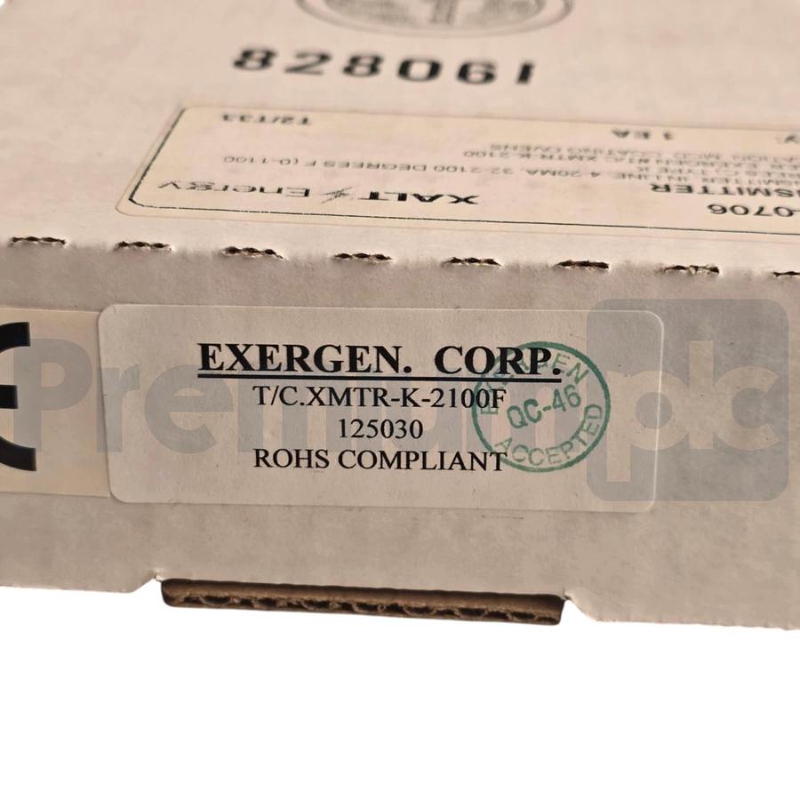 Exergen T/C.XMTR-K-2100F Infrared Thermocouple Transmitter 2100°F 125030 NSMP