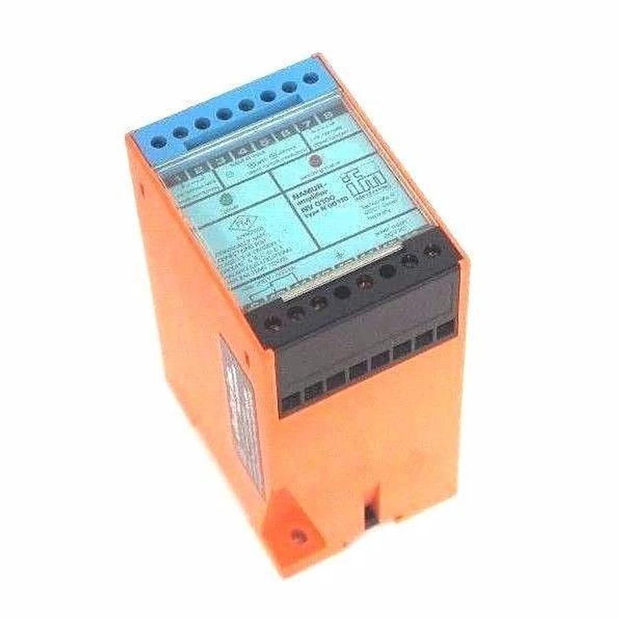 Used IFM EFECTOR N00110 NAMUR AMPLIFIER NV0100 120V, 40-60HZ