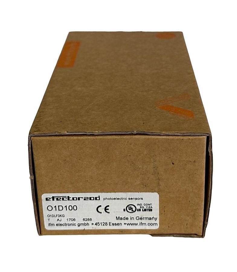 Used NEW IFM EFECTOR O1D100 / O1DLF3KG PHOTOELECTRIC SENSOR IO-LINK 18-30Vdc