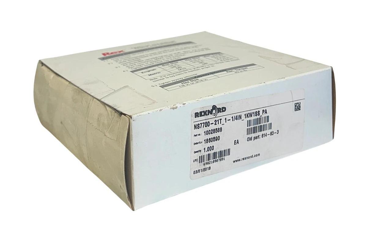 REXNORD NS7700-21T_1-1/4IN_1KW1SS_PA / 10028588 SPROCKET 614-63-3 1-1/2'' B NSMP