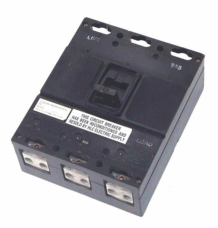 Used SIEMENS ITE JL3-B400 CIRCUIT BREAKER 400AMP 3POLE 600VAC