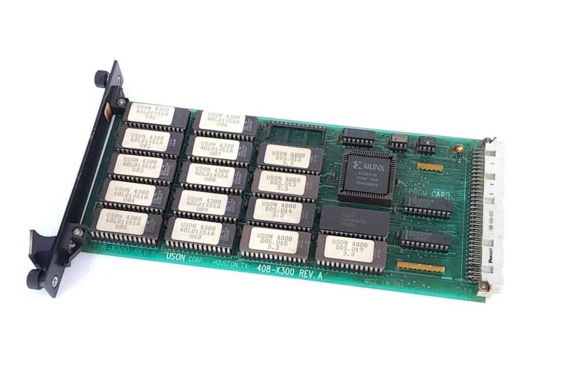 Used USON CORP 408-X300 CPU/PROCESSOR CARD REV. A
