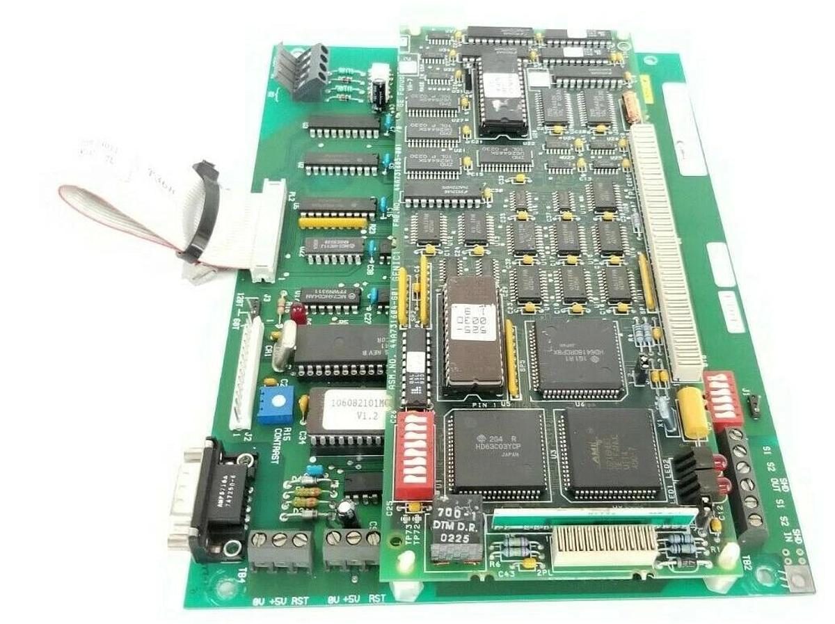Used BOSTON FINCOR 106275201-C REV. C GENI / PULSE TACH 106261803-B 44A731604