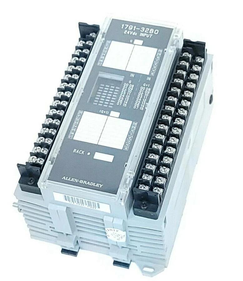 Used ALLEN BRADLEY 1791-32B0 I/O BLOCK 179132B0 24VDC INPUT SER. B