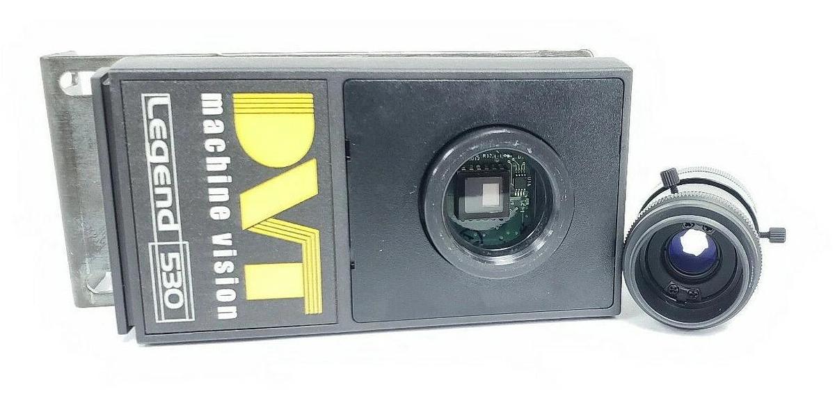 Used DVT 530M MACHINE VISION LEGEND 530 SENSOR W/ 1:2.8 50MM LENS