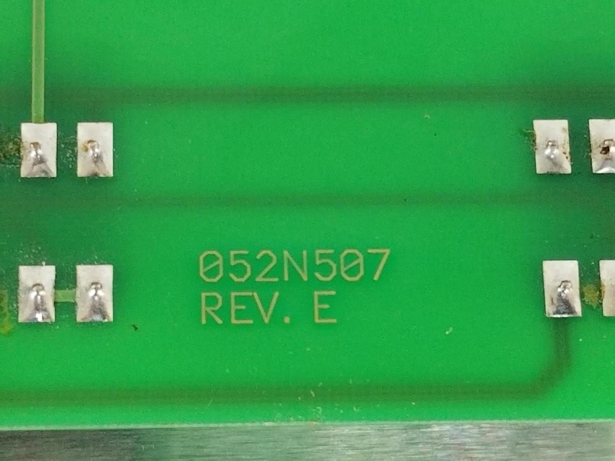 Used REPAIRED QUIPP SYSTEMS 1929-39319 PUSH BUTTON INTERFACE PANEL 052N507 REV. E