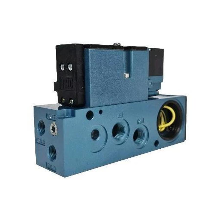 NEW MAC 82A-AA-BKA-TM-DAAP-1DA / 82A-AA-000-TM-DAAP-1DA SOLENOID VALVE AND BASE