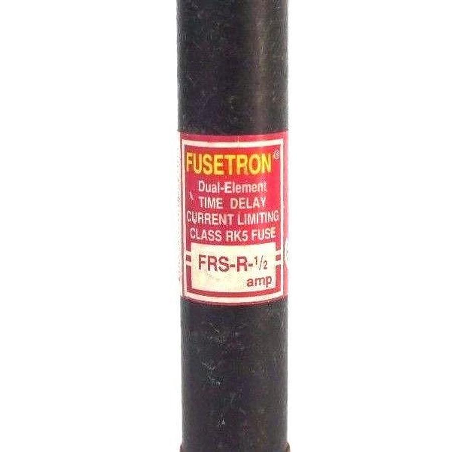 LOT OF 3 NEW FUSETRON FRS-R-1/2 DUAL ELEMENT TIME DELAY CLASS RK5 FUSES