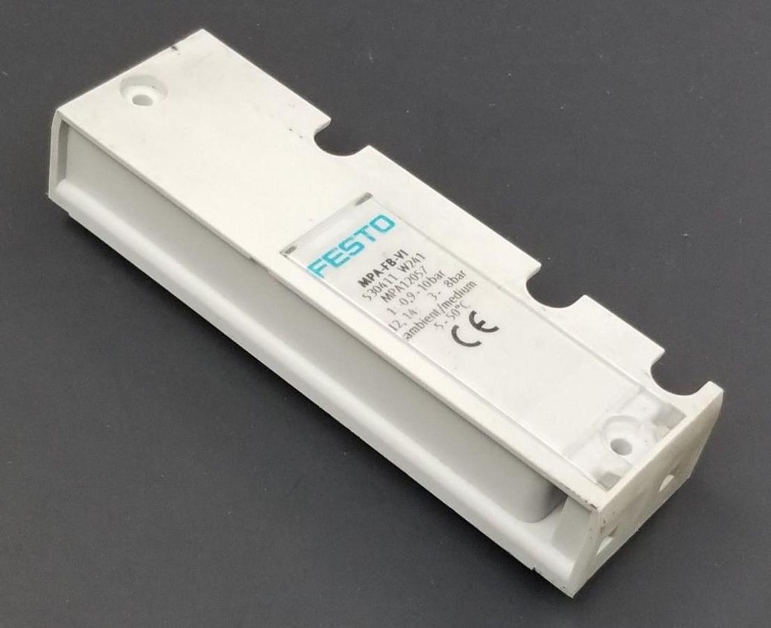 Used FESTO PA6-GF30 END PLATE MPA-FB-VI, MPA12057