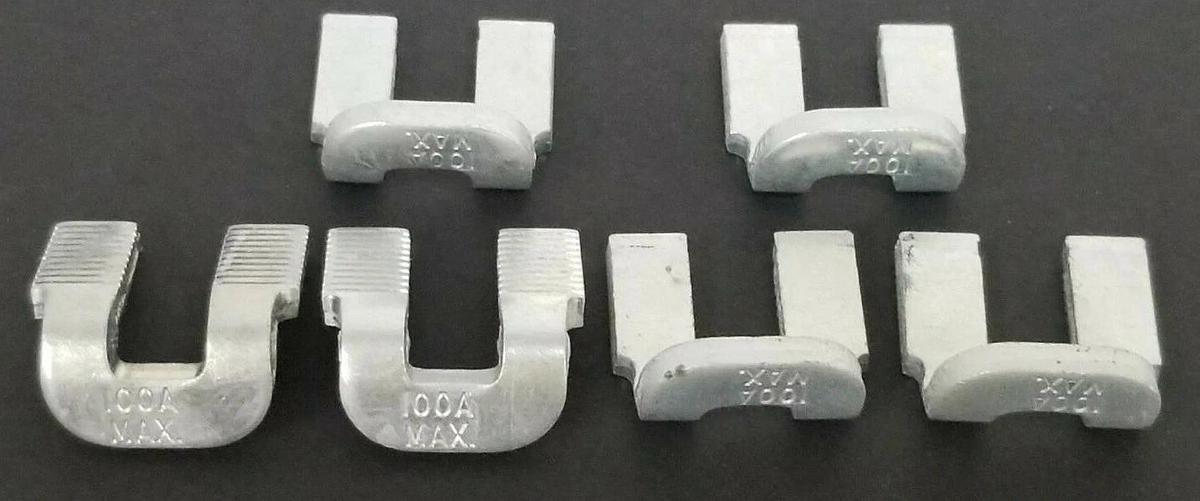 LOT OF 6 NEW ALLEN BRADLEY 1492-N21 PLUG-IN JUMPERS 1492N21 SER. A