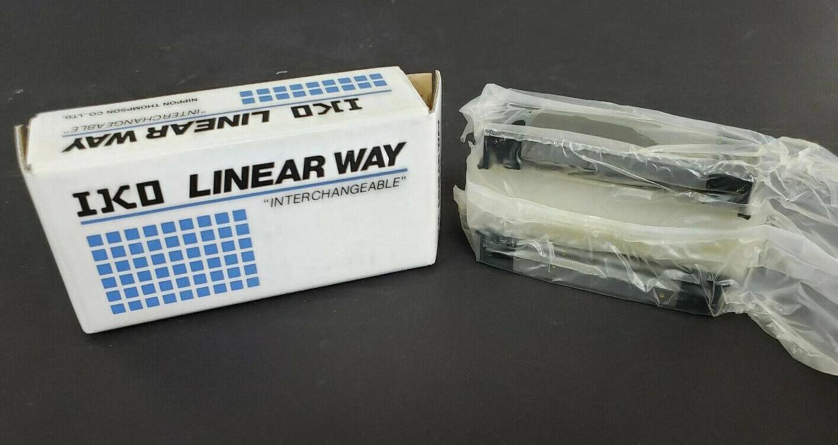NEW IKO LWHS-20-C1-R435-B T2HS LINEAR GUIDE RAIL W/ LWES20C1S2 SLIDE BEARING