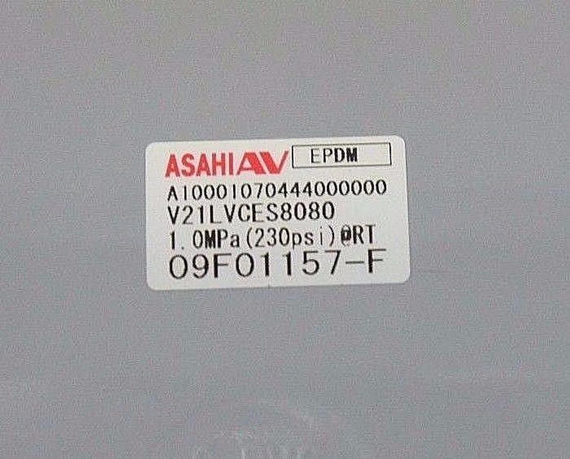NEW ASAHI 1610030 3" CPVC/EPDM/SOC/TU DUO-BLOC 21 BALL VALVE 1610-030 5091A030