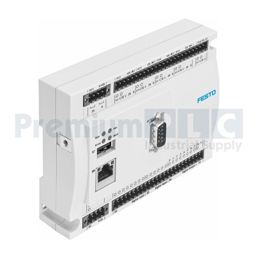 Used FESTO CECC CODESYS COMPACT CONTROLLER CECC-LK M/N 574418 8023951 NEW NSFS