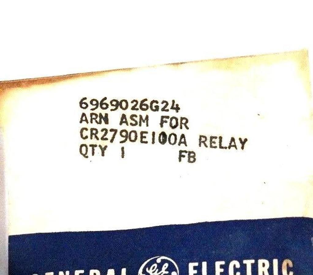 LOT OF 2 NEW GENERAL ELECTRIC 6969026G24 ARMATURE ASSEMBLIES