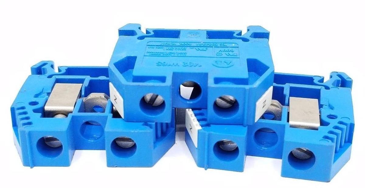 Used LOT OF 3 ALLEN BRADLEY 1492-W16S-B TERMINAL BLOCKS 1492W16SB