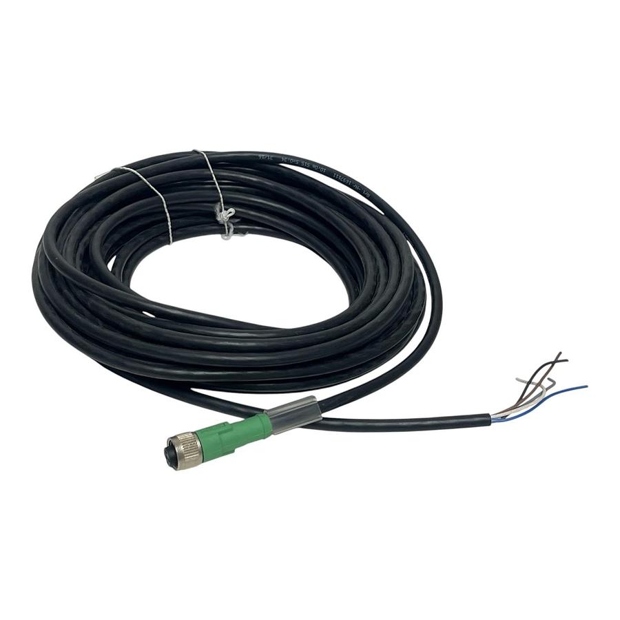 Phoenix Contact 1697111 M12 Female Straight Sensor Cable 10m 5-Pin PUR NEW