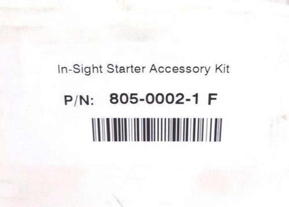 Used NIB COGNEX 805-0002-1 INSIGHT STARTER ACCESSORY KIT REV F W/ 800-5714-1 REV E