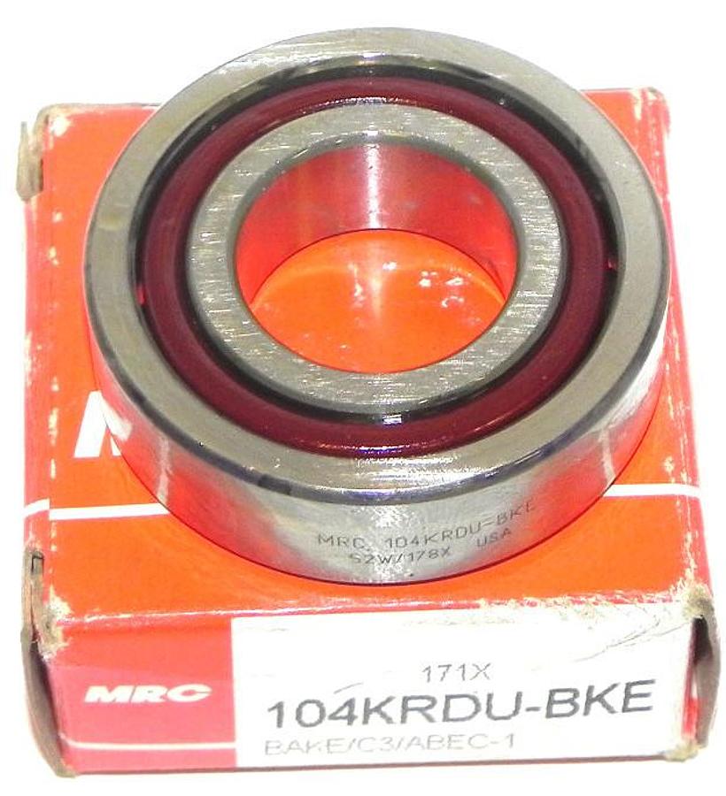 Used NIB MRC 104KRDU-BKE BALL BEARING BAKE/C3/ABEC-1 171X. 104KRDUBKE