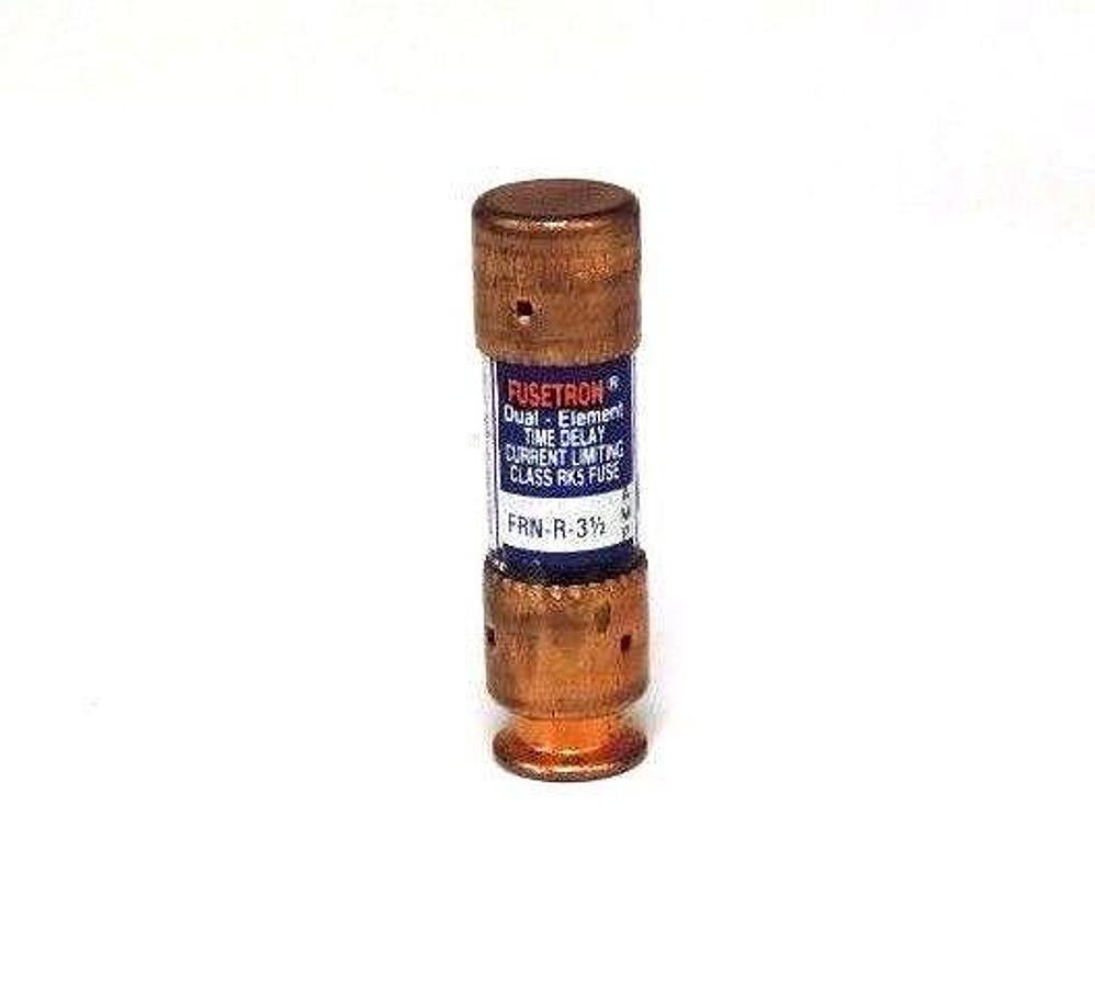 Used LOT OF 26 FUSETRON FRN-R-3-1/2 DUAL ELEMENT TIME DELAY FUSES 3-1/2 AMP